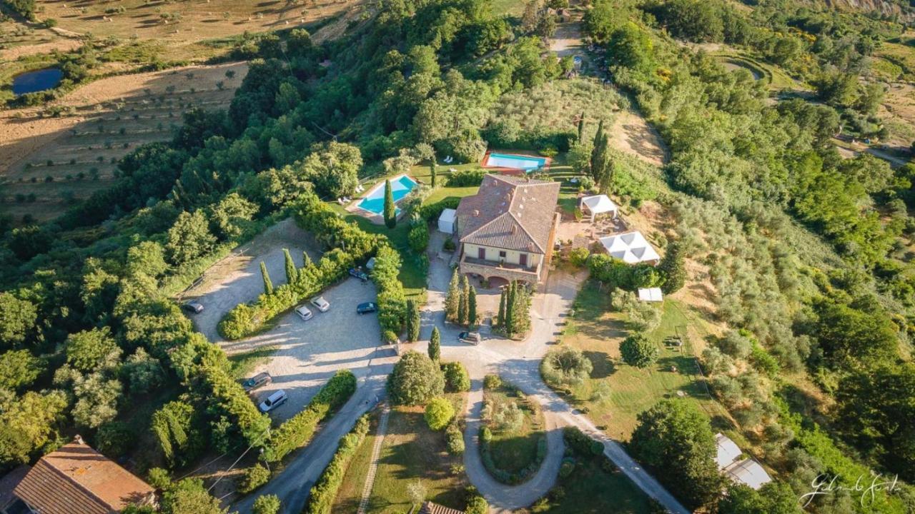 Pensjonat Il Poggio Celle sul Rigo Zewnętrze zdjęcie